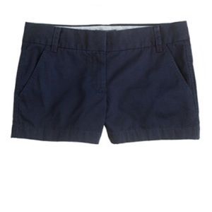 J. Crew Navy 3 inch Chino Shorts